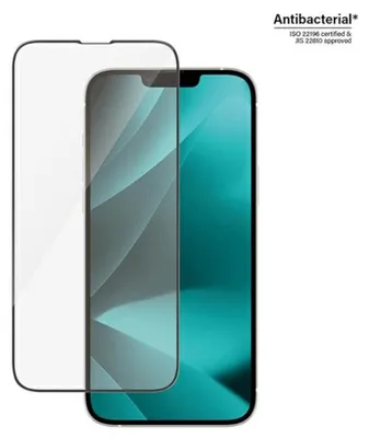 Zdjęcie produktu dla PanzerGlass ® Screen Protector iPhone 14 Plus | 13 Pro Max | Ultra-Wide Fit, Apple, Apple - iPhone 14 Plus, Apple - iPhone 13 Pro Max, Aplikacja na sucho, Odporny na zadrapania, Odporny na wstrząsy, Przeciwbakteryjny, Przezroczysty, 1 szt.