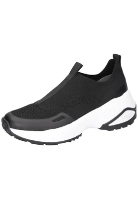 Produktbild von Waldläufer Damen Low Sneaker H-Pepper 721006-100 Schwarz