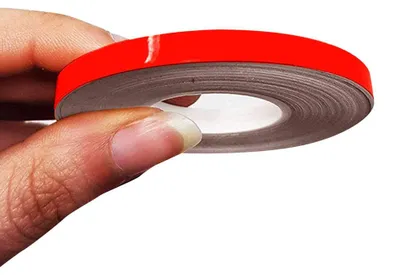 Obrázek produktu pro Dekorační lepicí pásky pro automobily, fluo červená, 5 mm x 10 m