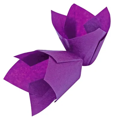 Obrázok produktu pre Forma na muffiny Tulipán, fialová
