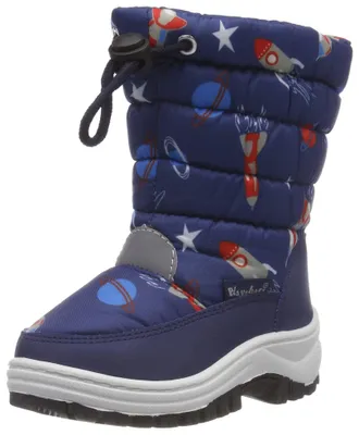 Produktbild von Playshoes Uni Kinder Winter-Bootie Weltraum