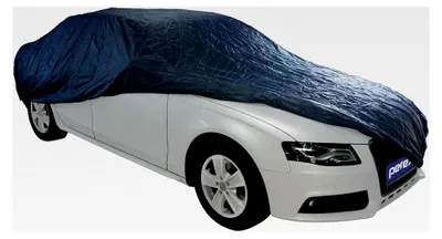 Produktbild von Ganzgarage für Autos Größe M (ca. 432 x 165 x 119 cm), Nylon, blau