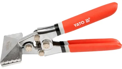 Produktbild von Yato YT-5141, Presszange, 8 cm, 3,5 cm, Kohlenstoffstahl, Polyvinylchlorid (PVC), Stahl, PVC, Stahl, Rot