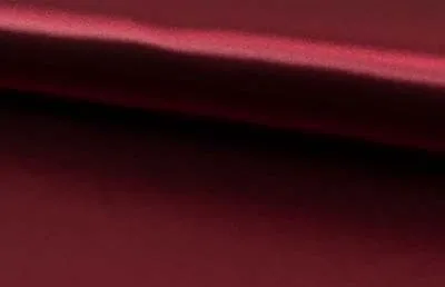 Produktbild von Faschingssatin De Luxe ELEA Bordeaux 0,5 m, Uni Meterware, 125 g/m², 100% Polyester