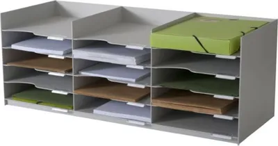 Obrázok produktu pre PaperFlow 531.02, Polystyrén, Šedá, A4, 674 x 304 x 313 mm, 1 kusov