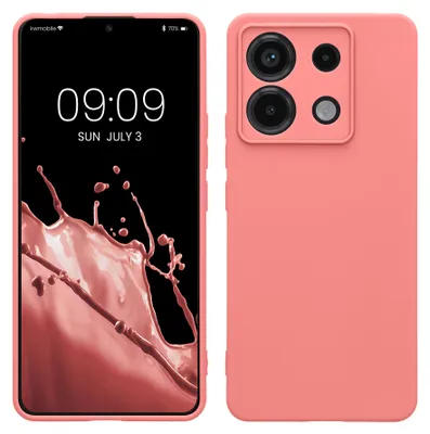 Produktbild von kwmobile KWM000020LD042C, Cover, Xiaomi, Poco X6 5G, Redmi Note 13 Pro 5G, Koralle