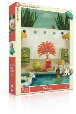 Productafbeelding van New York Puzzle Company Poolside - 500 stukjes