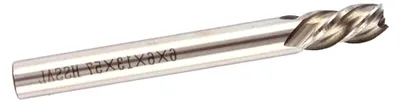 Produktbild von 4mm-12mm HSS CNC Zylinderschaft 4-schneidiger Fräser