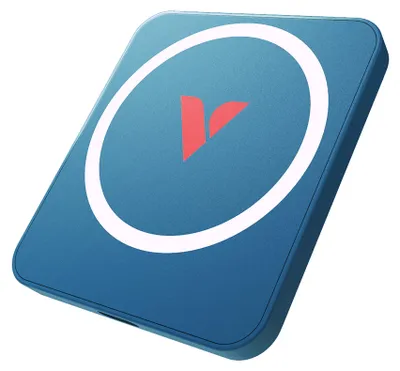 Produktbild von Verbatim SnapBack SSD 1TB Blau Metallic 32075