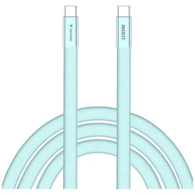 Produktbild von Verbatim 30276, 1,2 m, USB C, USB C, USB 2.0, 0,48 Gbit/s, Blau