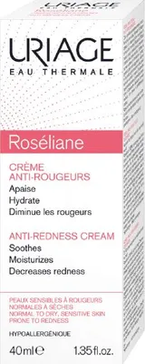 Image de Uriage Roséliane Crème anti-rougeurs gel matifiant pour les peaux grasses 40 ml