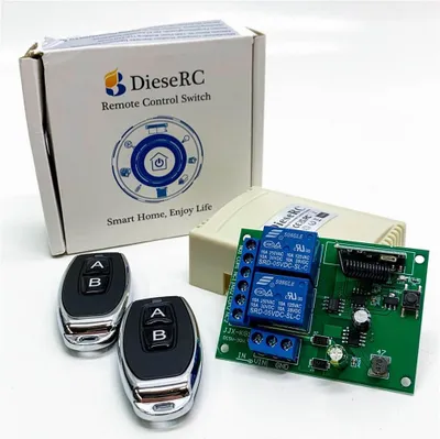Obrázek produktu pro ThisRC dálkový spínač DC 12V 24V 30V bezdrátový 433Mhz (13,99)