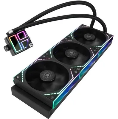 Image de Frozen Infinity 360 - Refroidissement par eau AIO - Ventilateur 120 mm - ARGB Intel AMD - Noir