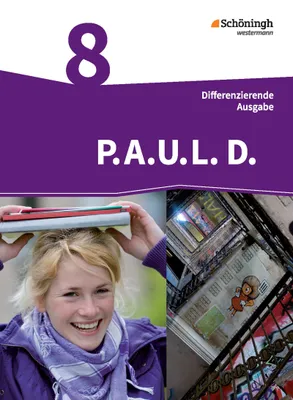 Obrázok produktu pre P.A.U.L. D. (Paul) 8. Schülerbuch. Persönliches Arbeits- und Lesebuch Deutsch - Mittleres Schulwesen