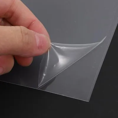 Produktbild von Transparente PVC-Folie in Hartqualität, 10 Stück, 297 x 210 mm für kreative Bastelprojekte und Rahmenbau