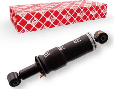 Produktbild von FEBI BILSTEIN Dämpfer Fahrerhauslagerung 26661 Hinten für VOLVO FH pneumatisch 3,429kg
