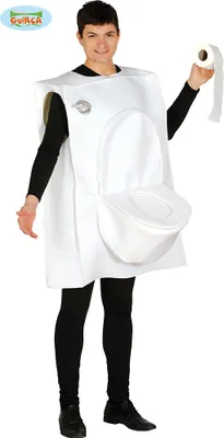 Image de Costume de toilettes pour adultes taille M/L, taille:L
