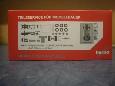 Produktbild von Herpa Z Fahrgestell Scania CS 20 mit Chassisverkleidung  084635