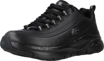 Produktbild von Skechers Damen Schnürschuhe Sportlich Gummisohle schwarz
