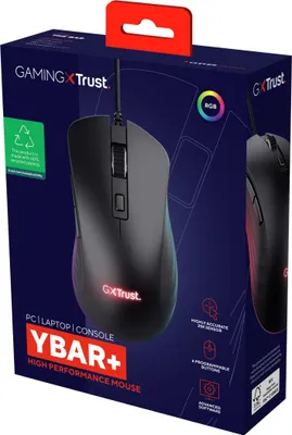 Immagine prodotto di Trust YBAR + Mouse da gioco GXT924 nero