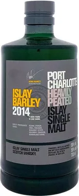 Produktbild von Bruichladdich Port Charlotte Islay Barley 2014 700ml 50% Vol.
