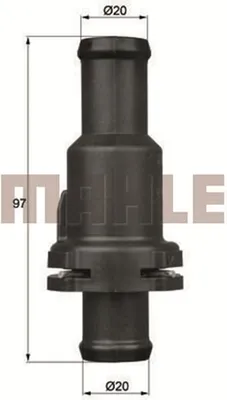 Produktbild von Mahle Thermostat für Audi Seat Skoda VW