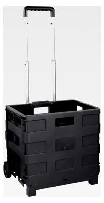 Produktbild von Faltbarer Transport-Trolley in Schwarz