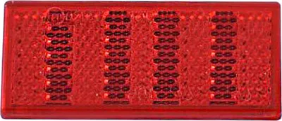 Produktbild von Roter Reflektor 76X34 Mm Mit Klebeband