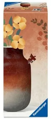 Produktbild von 3D Puzzle Vase Gradient Brick-Red