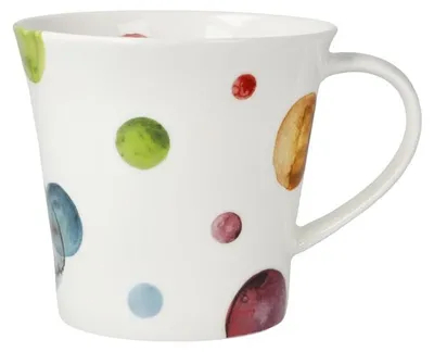 Kaffeetasse Colori Mix 0,35 l Fine Bone China mehrfarbig