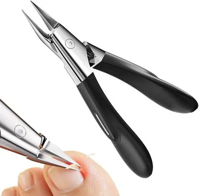 Produktbild von Famanu Nagelknipser - Ergonomischer Griff - 9,7 x 5,7 cm - Schwarz
