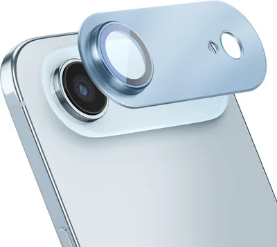 Produktbild von Avizar, Kamera-Objektivschutz iPhone Air Aluminium-Monoblockrahmen, Blau