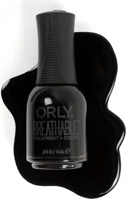 Produktbild von ORLY Breathable - Nagellack - Mind Over Matter, 18 ML, Farbe:Schwarz, Effekt:Creme, Inhalt:18ml