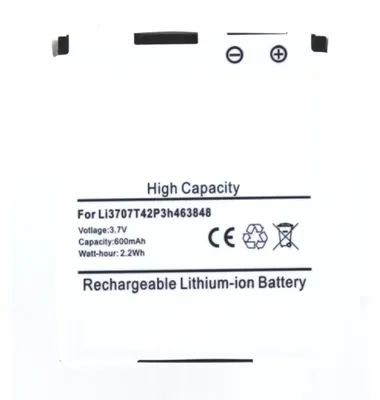 Produktbild von Akku für Vodafone VF227 Li-Ion 3,7 Volt 550 mAh schwarz.