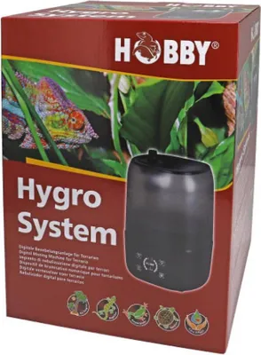 Immagine prodotto di HOBBY Terraristik Hygro System, nebulizzatore digitale, nero, 200 mm, 160 mm, 300 mm, 1,15 kg