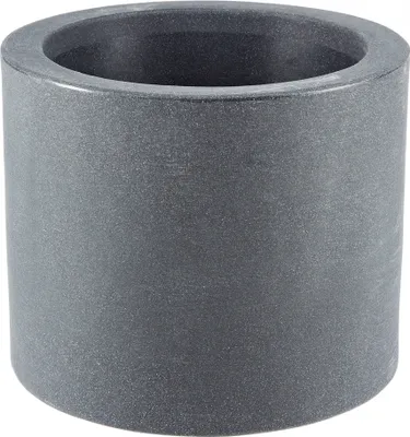 Produktbild von Dehner Blumenkübel Palermo, mit integrierten Rollen, Ø 40 cm, Kunststoff, anthrazit