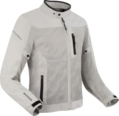 Produktbild von Bering Ozone Motorrad Textiljacke, silber, M