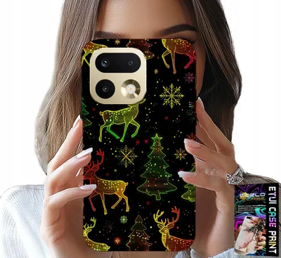 Image de Etui Do Realme 16 Pro 5G - Renifer, Płatek Śniegu, Choinka + Szkło