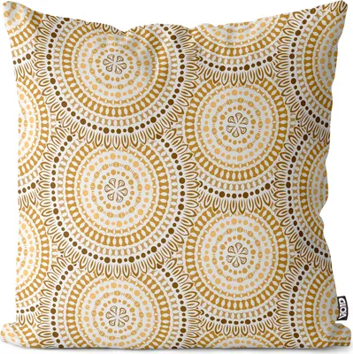 Produktbild von VOID Ethno Ornamente Design Muster Kissenbezug Kissenhülle sofa couch wohnzimmer dekoration wasserfest Outdoor Garten Kissen bezug deko