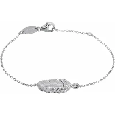Produktbild von Engelsrufer ERB-LILFEDER-ZI Armband Damen Feder mit Zirkonia Silber