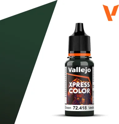 Produktbild von Vallejo 72.418, Grün, Acrylfarbe, Flüssigkeit, 18 ml, 1 Stück(e)