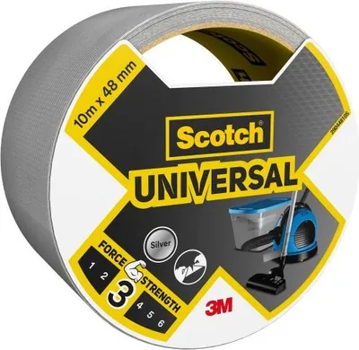 Image de Adhésif de réparation SCOTCH Universal, une face L.10 m x l.48 mm gris