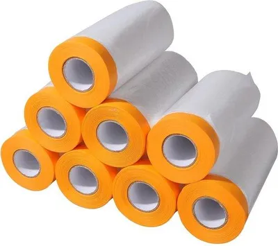 Produktbild von Famanu Abdeckfolie 110 cm x 20 m - Transparent - Für Staubschutz - Innen und Außen
