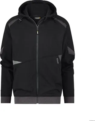 Produktbild von DASSY Sweatshirt LUNAX Hoodie Gr.  XL  schwarz/anthrazit