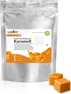 Produktbild von Karamell Geschmackspulver Flavour kalorienarm 300 g