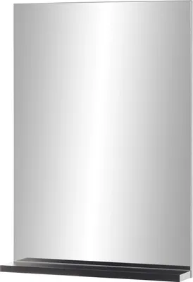 Produktbild von LIVOJO M12 Badezimmer Spiegel schmal 60 x 85 x 12 cm Weiß Hochglanz