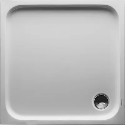 Produktbild von Duravit Quadrat-Duschwanne D-Code 90x90x8,5cm, Antislip, weiß