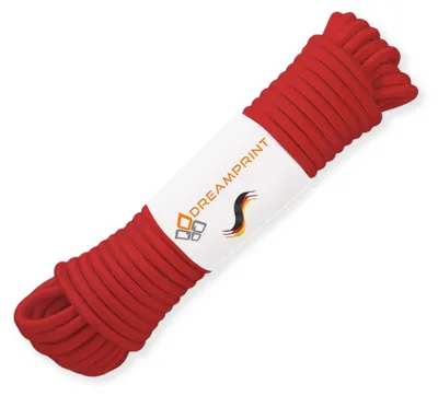 Produktbild von Dreamprint Expanderseil 20m Rot 6mm Ø – Gummiseil, Planenseil