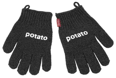 Zdjęcie produktu dla Rękawica do czyszczenia SKRUBA potato black