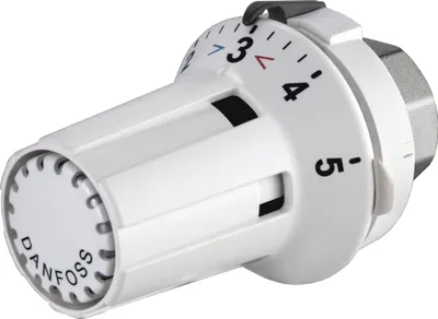 Produktbild von Danfoss Ventilkopf Fühlerelement Raw-K Ral 9016 Typ 5030, Fester Fühler